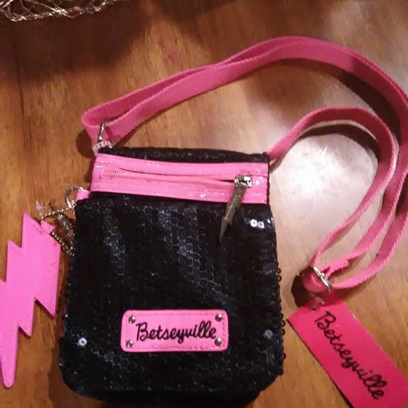 Betsy Johnson  wallet crossbody purse - Picture 3 of 4